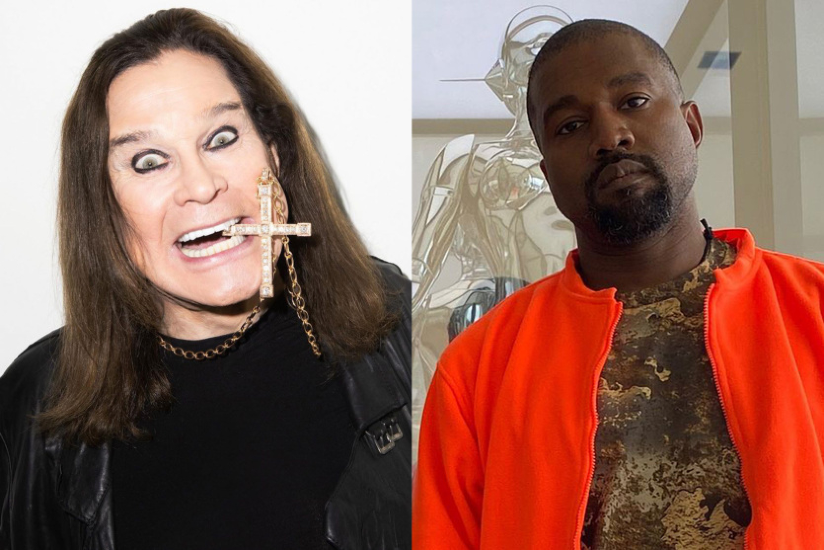 Ozzy Osbourne denied Kanye West a music sample because of anti-Semitism, but the rapper used it